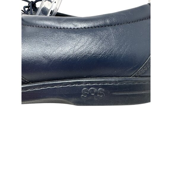 SAS Whisper Navy Leather Lace-Up Oxford Shoes Womens Size 11 M - Picture 5 of 13